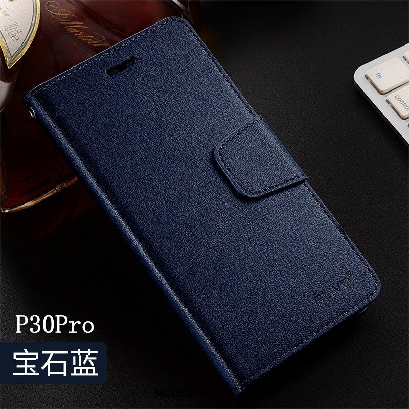 Huawei P30 Pro Etui Beskyttelse Ny Clamshell Rød Cover