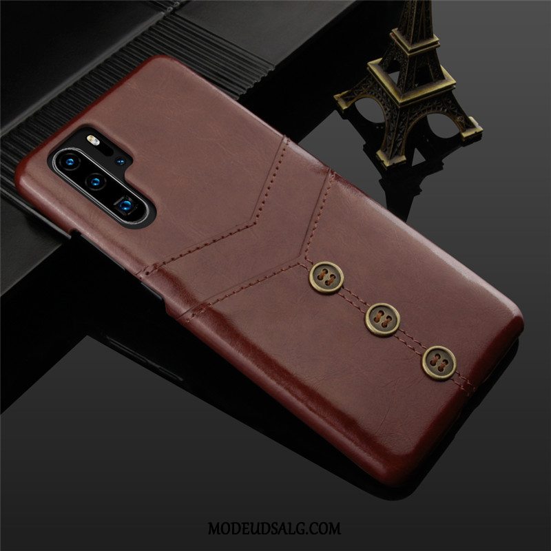 Huawei P30 Pro Etui / Cover Kort Beskyttelse Tynd Korttaske Tasker