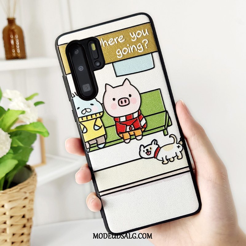 Huawei P30 Pro Etui / Cover Kreativ Lyserød Trend Cartoon Mode