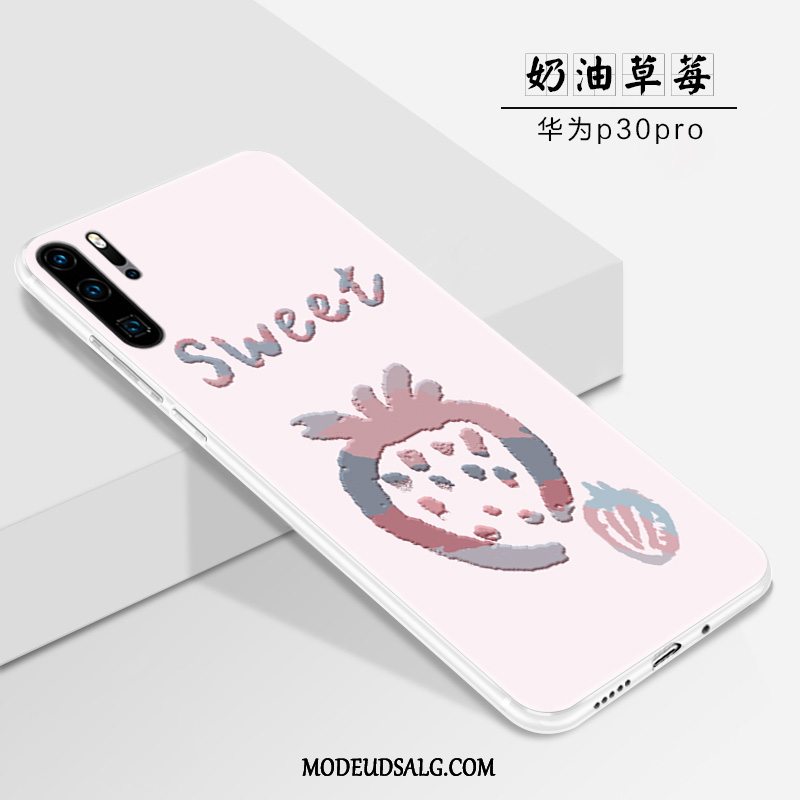 Huawei P30 Pro Etui / Cover Lyserød Alt Inklusive Tynd Blød