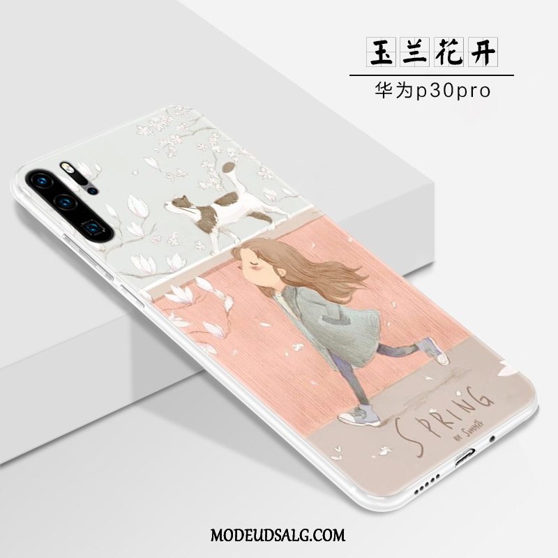 Huawei P30 Pro Etui / Cover Lyserød Alt Inklusive Tynd Blød