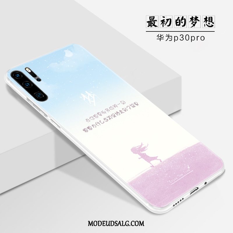 Huawei P30 Pro Etui / Cover Lyserød Alt Inklusive Tynd Blød