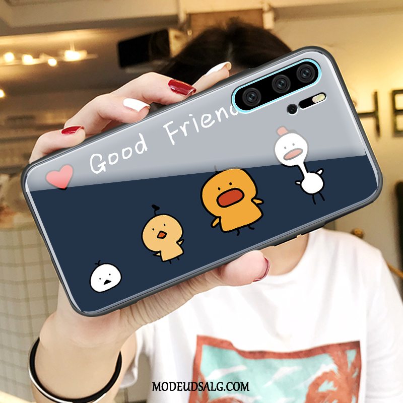 Huawei P30 Pro Etui Glas Trend Alt Inklusive Anti-fald Gul