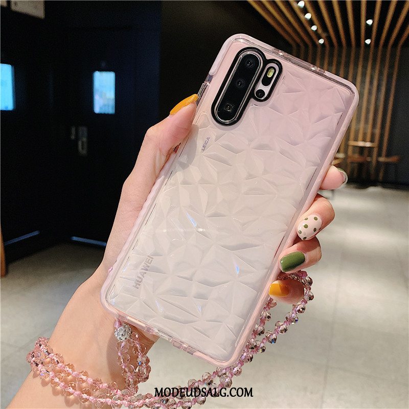 Huawei P30 Pro Etui Trendy Anti-fald Silikone Gasbag Net Red