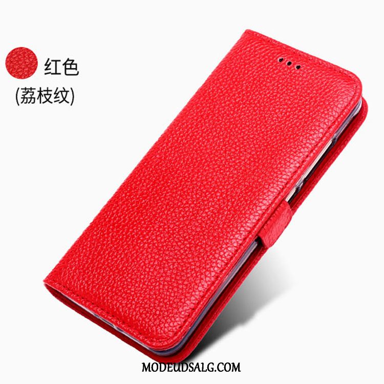 Huawei P30 Pro Etui Ægte Læder Trend Kreativ Orange Cover