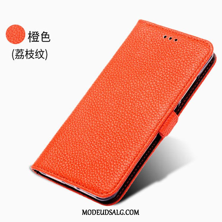 Huawei P30 Pro Etui Ægte Læder Trend Kreativ Orange Cover