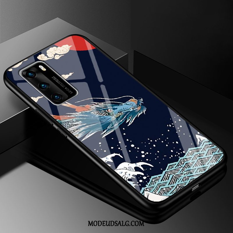 Huawei P40 Etui Beskyttelse Cover Trend Blød Vintage