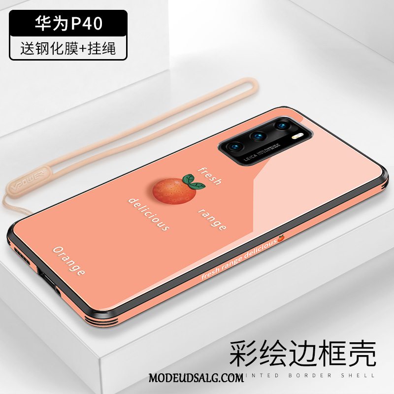 Huawei P40 Etui Lilla Vind Simple Trend Cover