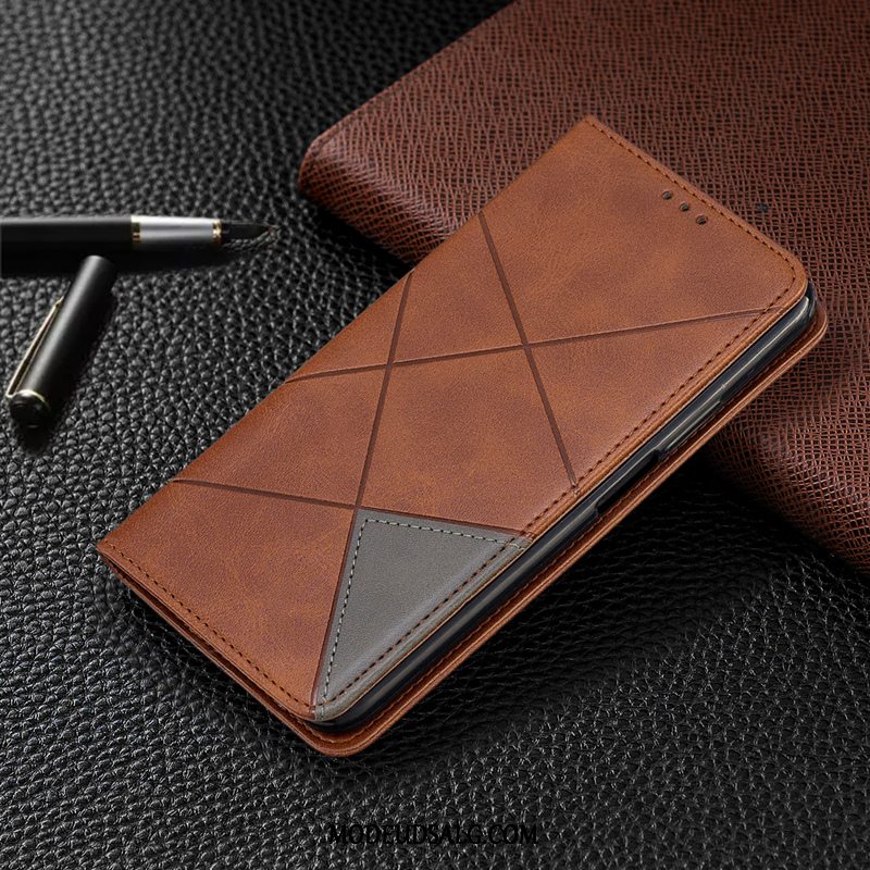 Huawei P40 Etui Lædertaske Alt Inklusive Brun Folio Cover