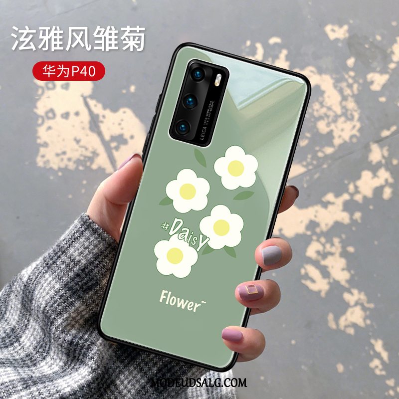 Huawei P40 Etui Smuk High End Cow Ny Grøn