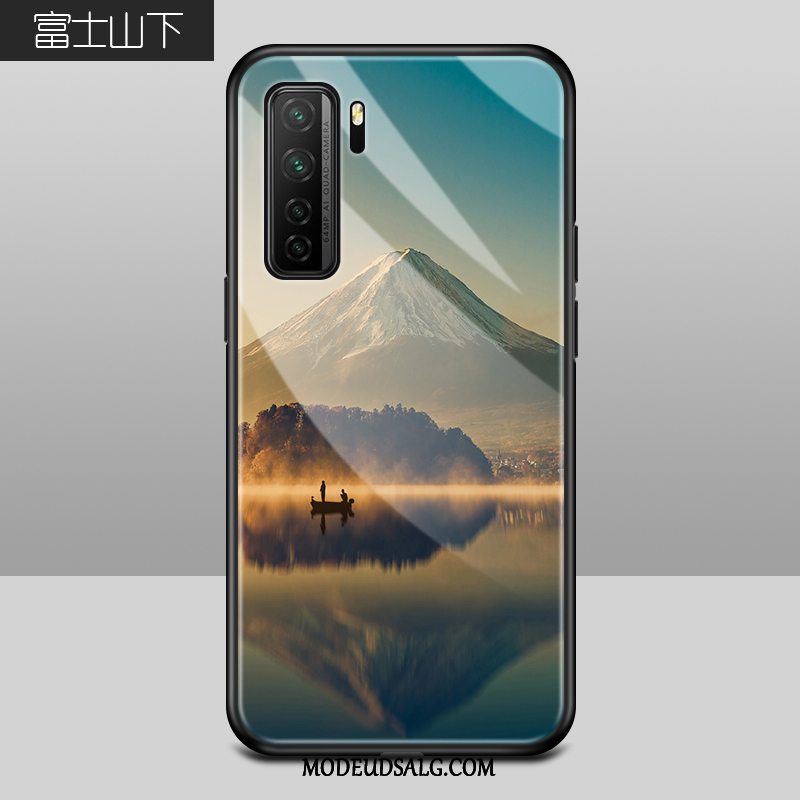 Huawei P40 Lite 5g Etui / Cover Glas Kreativ Ny Af Personlighed Mode