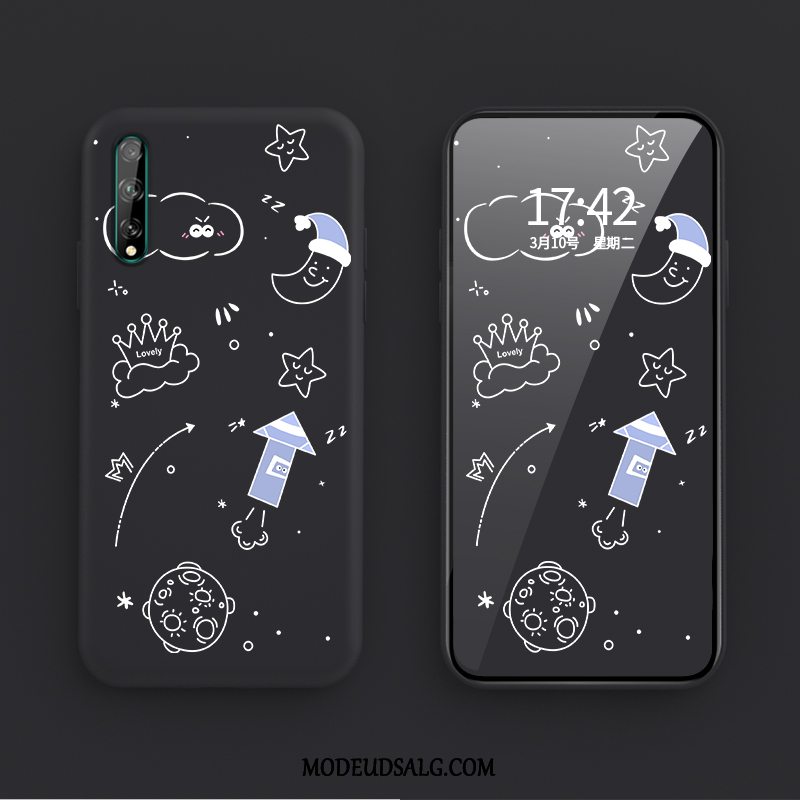 Huawei P40 Lite E Etui / Cover Silikone-etui Alt Inklusive Cartoon Ny Rød