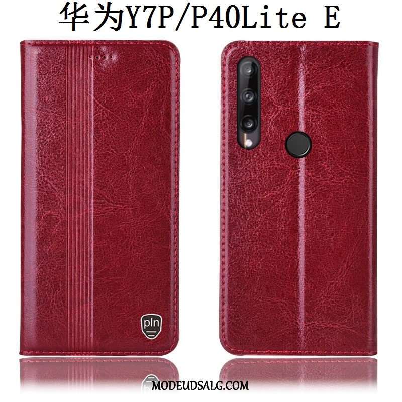 Huawei P40 Lite E Etui Folio Alt Inklusive Cover Anti-fald Beskyttelse