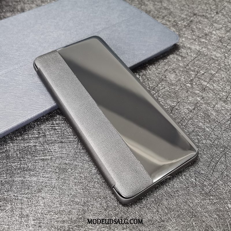 Huawei P40 Lite Etui Anti-fald Simple Guld Business Cover