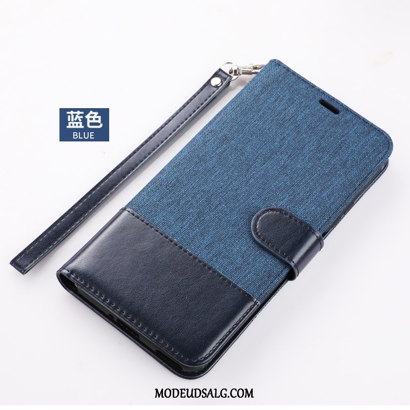 Huawei P40 Lite Etui / Cover Folio Lædertaske Alt Inklusive Sort