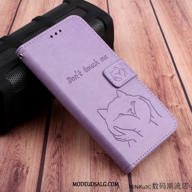 Huawei P40 Lite Etui / Cover Smuk Silikone Lædertaske Folio Alt Inklusive