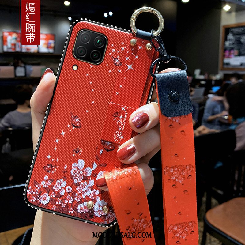 Huawei P40 Lite Etui Silikone Anti-fald Blød Cover Kreativ