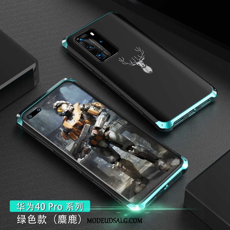 Huawei P40 Pro Etui Anti-fald Beskyttelse Lilla Net Red Silikone