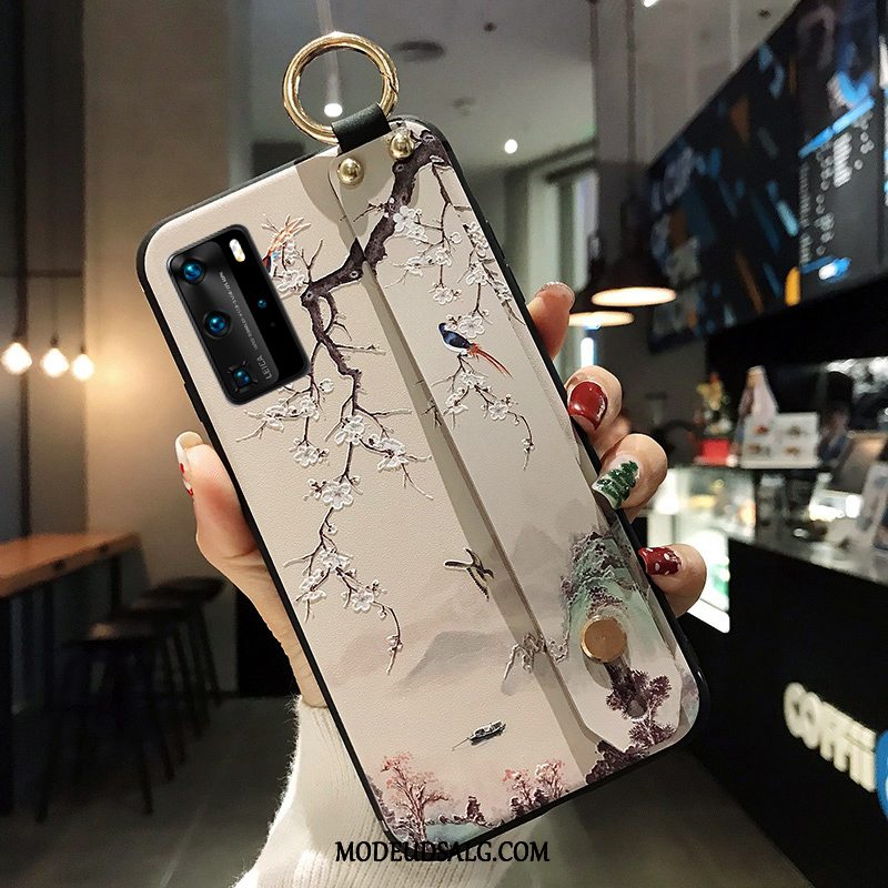 Huawei P40 Pro Etui Beskyttelse Cover Alt Inklusive Relief Vind