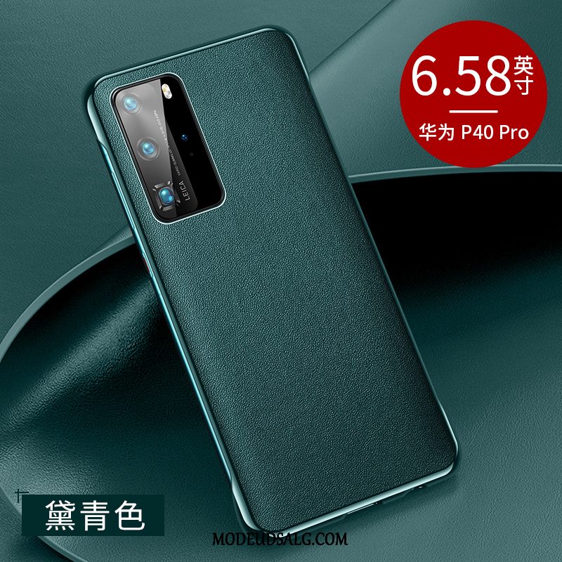 Huawei P40 Pro Etui / Cover Anti-fald Læder Business Beskyttelse Tynd