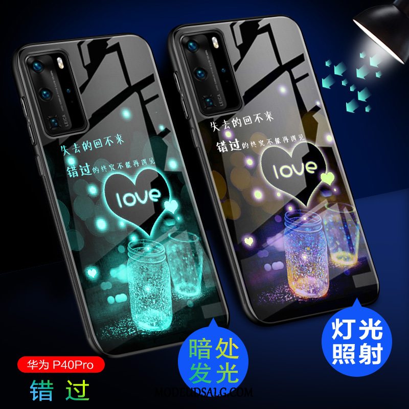 Huawei P40 Pro Etui Cover Anti-fald Tynd Kreativ Blød