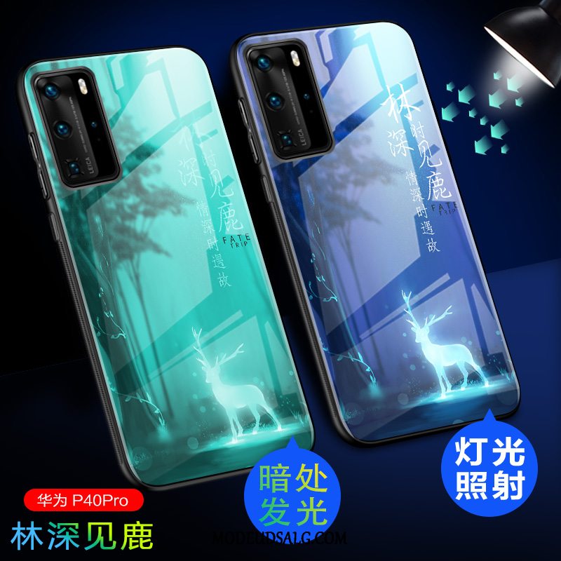 Huawei P40 Pro Etui Cover Anti-fald Tynd Kreativ Blød