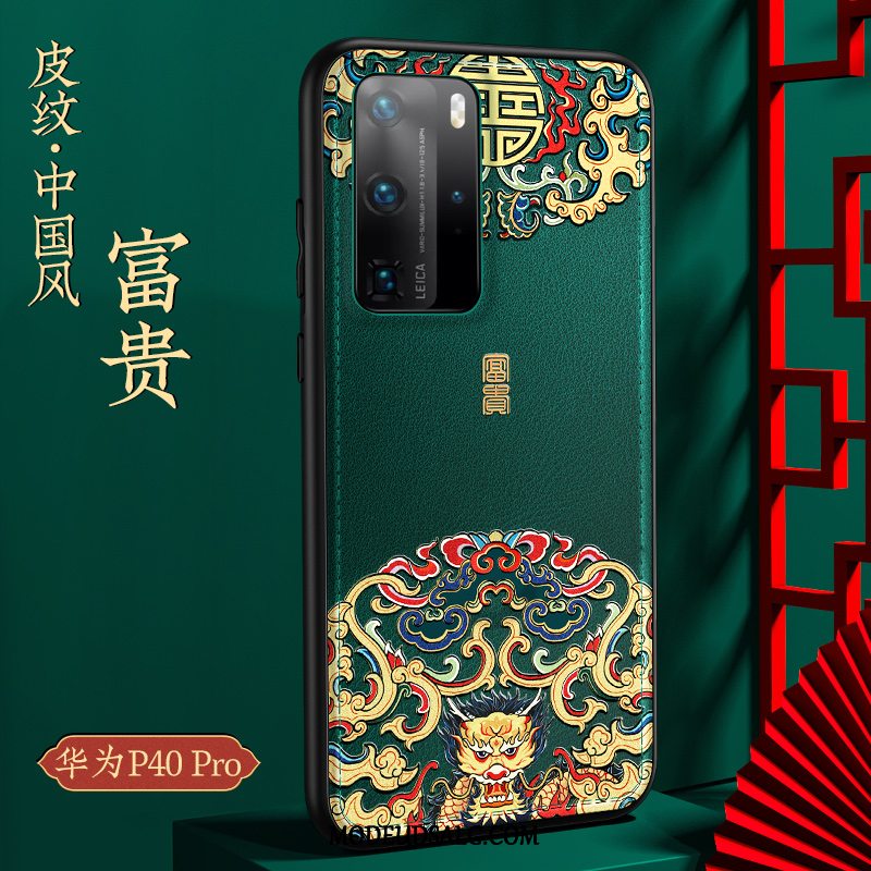 Huawei P40 Pro Etui / Cover Beskyttelse Alt Inklusive Læder Ny