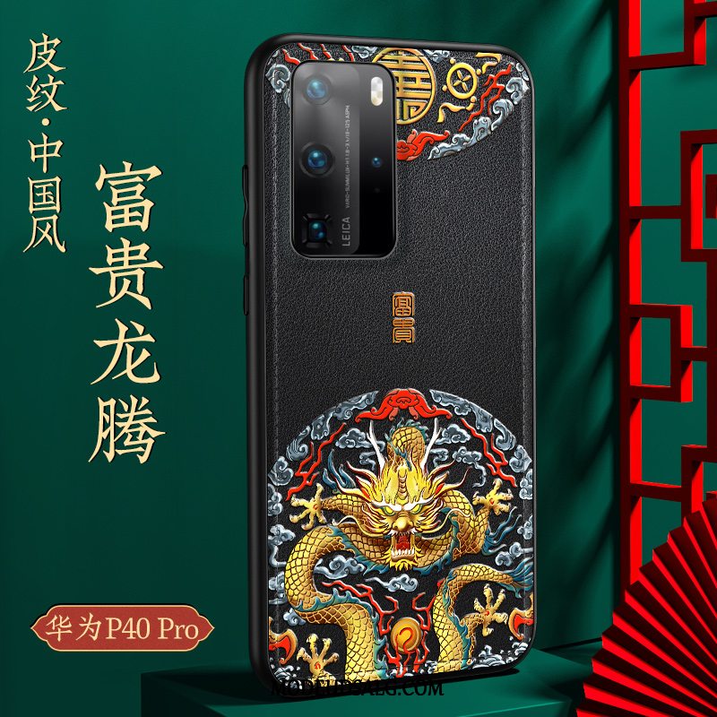 Huawei P40 Pro Etui / Cover Beskyttelse Alt Inklusive Læder Ny