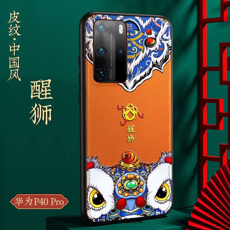 Huawei P40 Pro Etui / Cover Beskyttelse Alt Inklusive Læder Ny