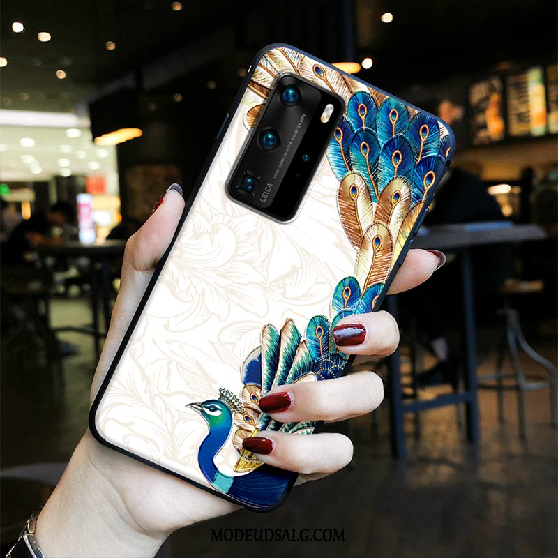 Huawei P40 Pro Etui Cover Blød Trend Klassisk Silikone