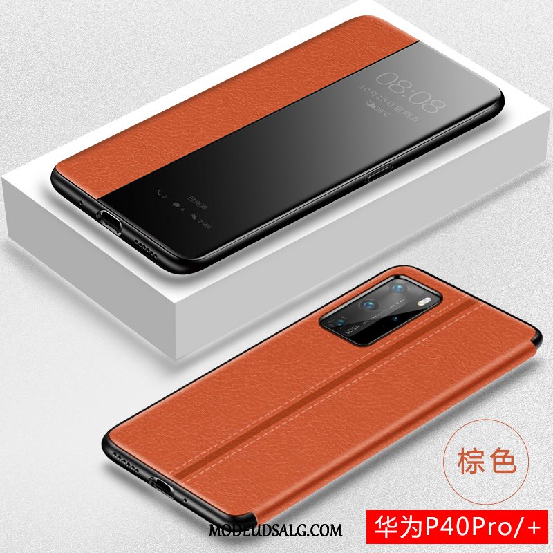 Huawei P40 Pro Etui Cover Tynd Trend Rød Silikone