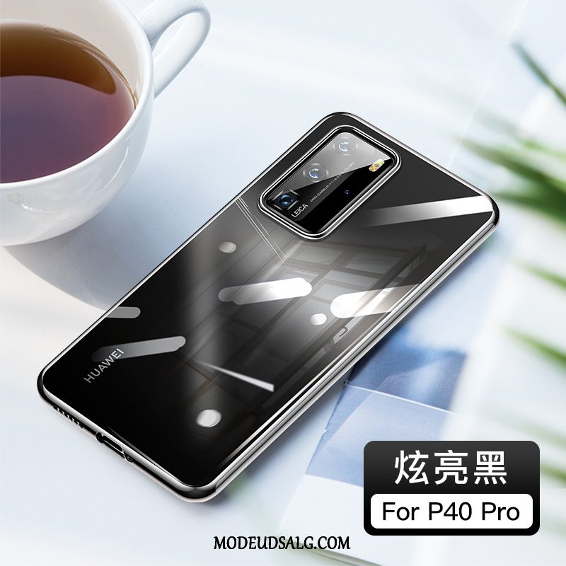 Huawei P40 Pro Etui Gennemsigtig Ny Af Personlighed Anti-fald Blød