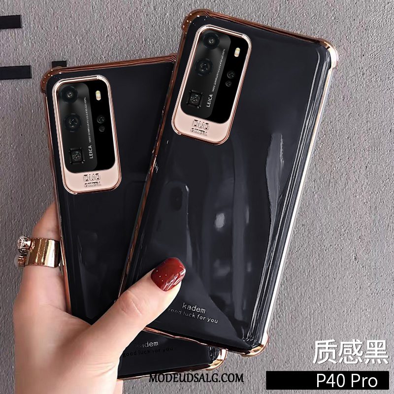 Huawei P40 Pro Etui Kreativ Silikone Alt Inklusive Gasbag Grøn