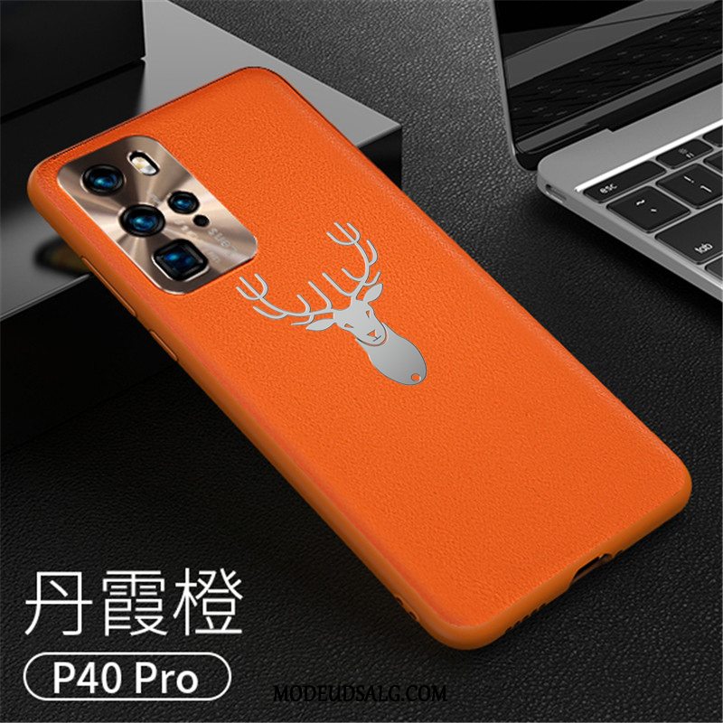 Huawei P40 Pro Etui Ny Tynd Orange Cover High End