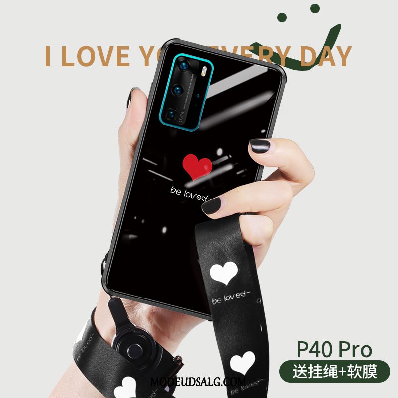 Huawei P40 Pro Etui Simple Ny Cover Kærlighed Anti-fald