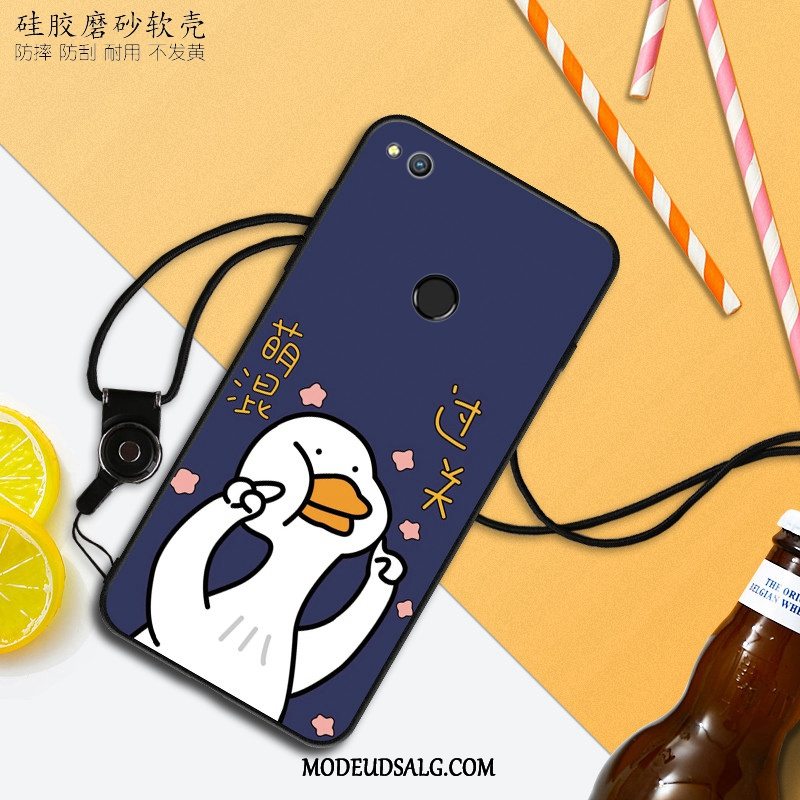 Huawei P8 Lite 2017 Etui / Cover Blå Blød Ungdom Cartoon Trend