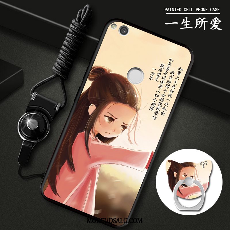 Huawei P8 Lite 2017 Etui / Cover Lyserød Cartoon Kreativ Net Red Ungdom