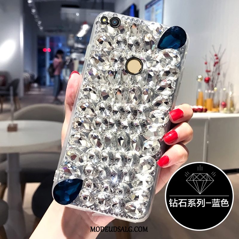 Huawei P8 Lite 2017 Etui Hvid Alt Inklusive Trend Strass Cover