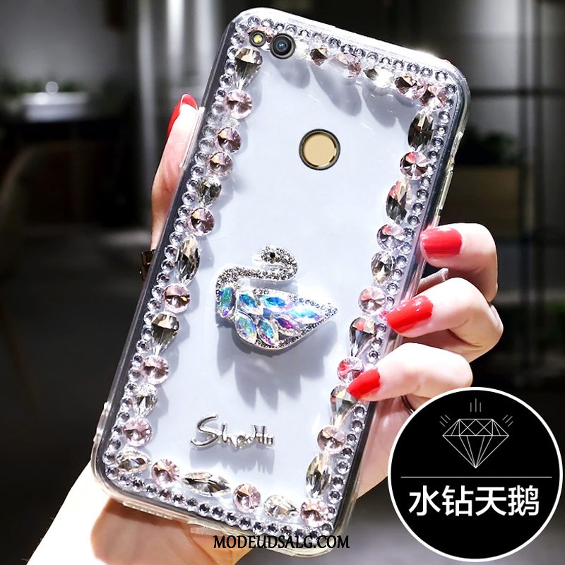 Huawei P8 Lite 2017 Etui Hvid Alt Inklusive Trend Strass Cover