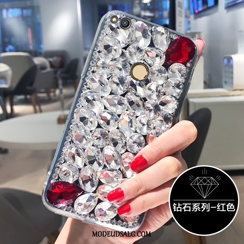 Huawei P8 Lite 2017 Etui Hvid Alt Inklusive Trend Strass Cover