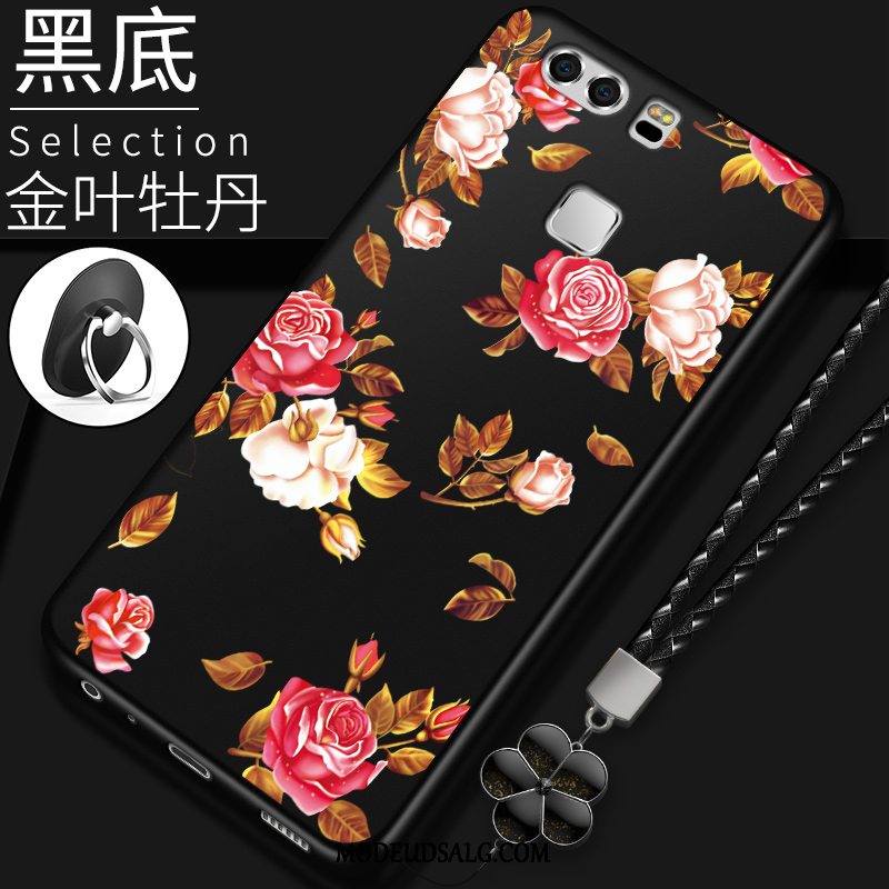 Huawei P9 Etui Anti-fald Rød Cover Trend Ny