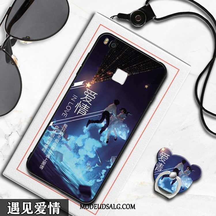 Huawei P9 Lite Etui Cartoon Support Malet Cover Blød