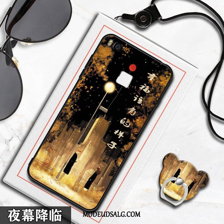 Huawei P9 Lite Etui Cartoon Support Malet Cover Blød