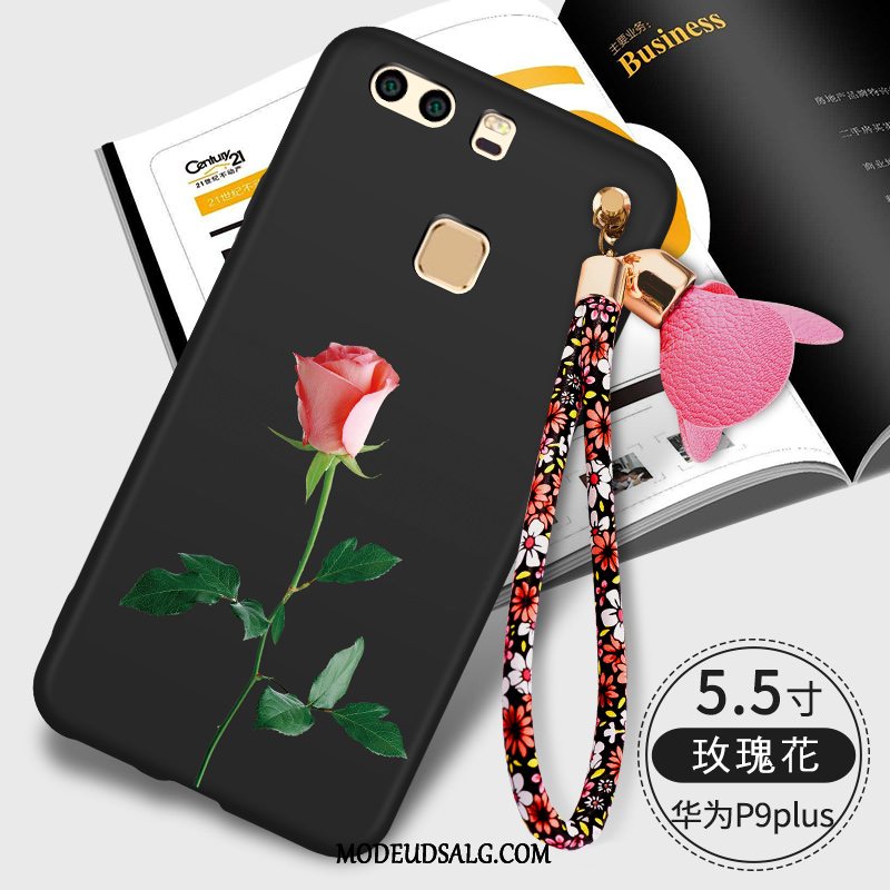 Huawei P9 Plus Etui / Cover Kreativ Af Personlighed Rød Trendy Blød