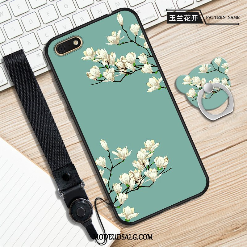 Huawei Y5 2018 Etui / Cover Blød Anti-fald Ungdom Hvid