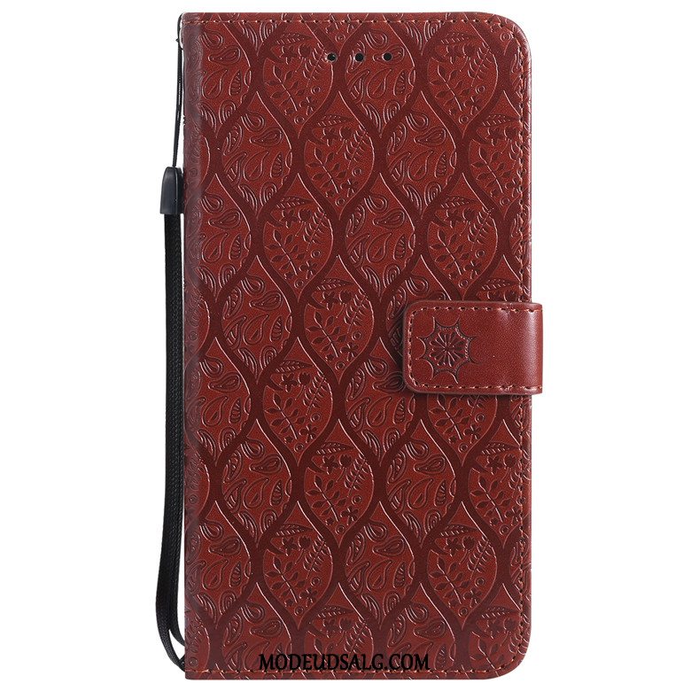 Huawei Y5 2018 Etui Cover Folio Rød Beskyttelse Silikone