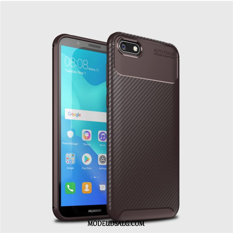 Huawei Y5 2018 Etui Cover Sort Beskyttelse Ungdom