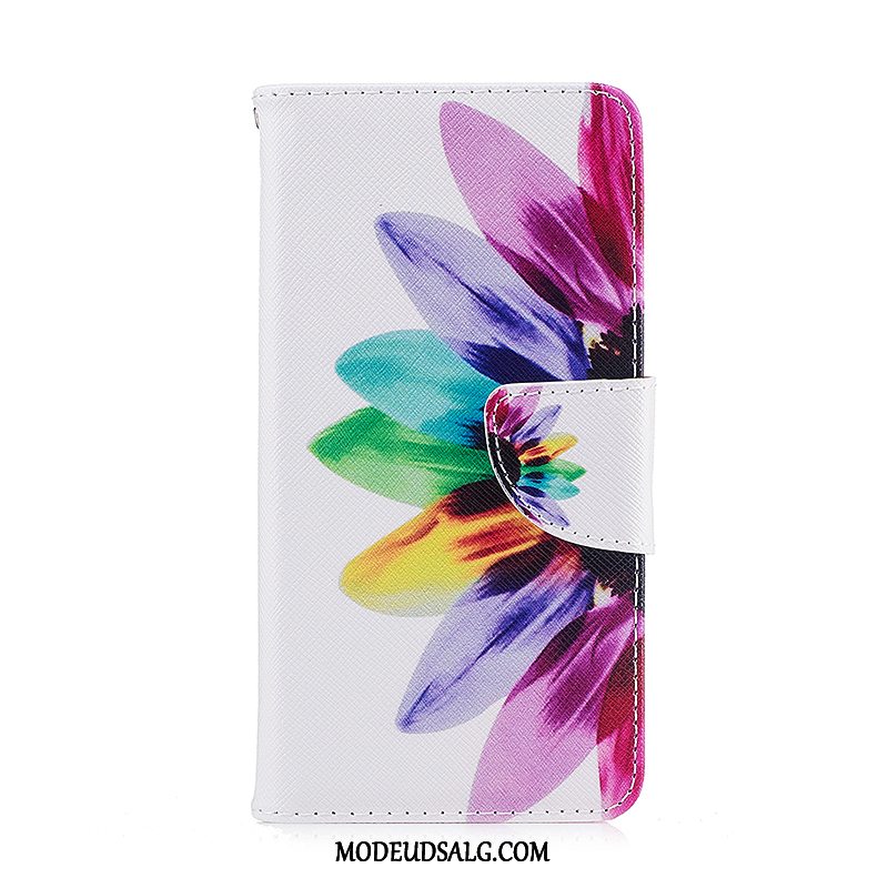 Huawei Y5 2018 Etui Malet Folio Lædertaske Beskyttelse Cover