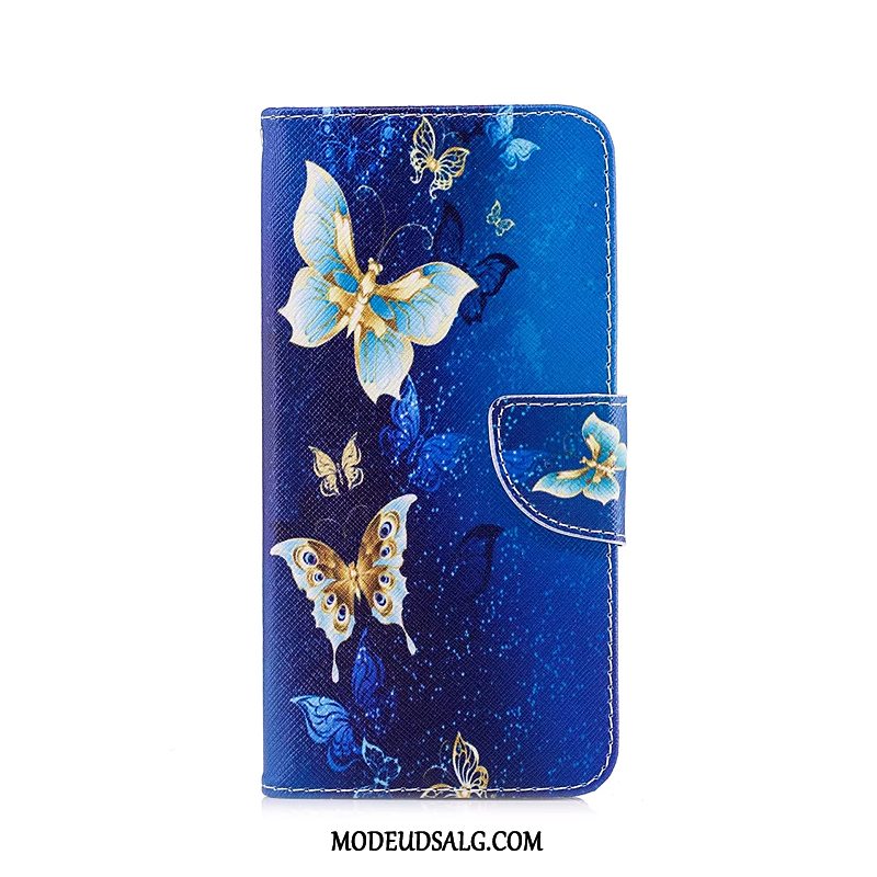 Huawei Y5 2018 Etui Malet Folio Lædertaske Beskyttelse Cover