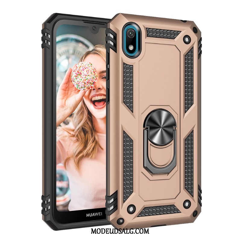 Huawei Y5 2019 Etui Beskyttelse Cover Rød Blød Hård